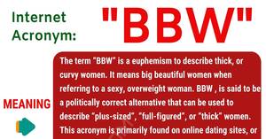 bbw porn quote - BBW Meaning: What Does BBW Stand for? â€¢ 7ESL