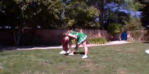 big booty cheerleader - Big Booty Cheerleader gets fucked by BBC