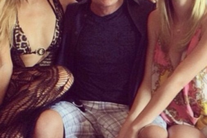 Irish Party Porn - The three best friends: Paris Hilton, Charlie Sheen & his porn star fiancÃ©  party it up | Irish Independent