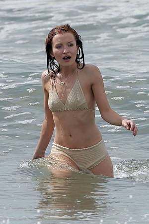 4chan Porn American Bikini - Emily Browning Bikini Photos: The Shangri-La Movie - GotCeleb