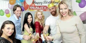 Hardcore Orgy Happy Birthday - orgy reviews anniversary of reality lovers realitylovers vr porn blog  virtual reality. Image credit: The Great Birthday Orgy