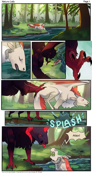 nature cartoon porn - Nature Calls comic porn | HD Porn Comics