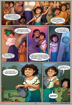 Comic Book Cartoon Porn - âœ…ï¸ Porn comic Encanto 18+. EmmaBrave Sex comic young hot brunette | Porn  comics in English for adults only | sexkomix2.com