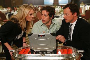 chuck - In the premiere of Chuck, we meet the series' namesake Chuck (Zachary  Levi), a computer geek who lives with his sister Ellie (Sarah Lancaster)  and her ...