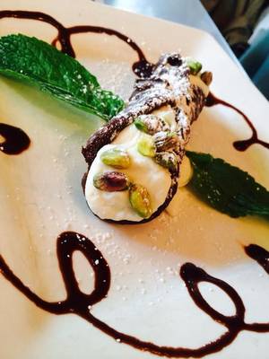 Asian Homemade Porn San Francisco - Homemade Chocolate Cannoli from Franchino's in San Francisco, CA (North  Beach) #FoodPorn