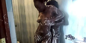 lesbian shower black - Ebony Lesbian Friends Cant Wait For Pussy Fingering Shower HD SEX Porn  Video 7:02