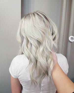Icy Blonde Porn - Porn Â· #blonde #platinum #icyblonde #icy #longhair #curls #whiteblonde  #babylights