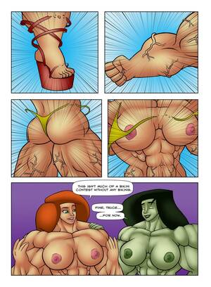 Musles And Her Mom Kim Possible Porn - Muscle Contest Sex Comic | HD Porn Comics
