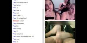big girls looking at cock - 3 Girls On Omegle Drool Over Big Cock - Supern ... - Tnaflix.com