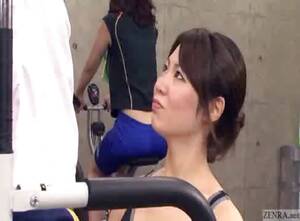 japanese trainer - Japanese Trainer Gets Erection At The Gym at DrTuber