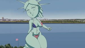 Lady Liberty Fucked Porn - Statue of Liberty â€” Tansau (Porn Animation, 18 ) - XVIDEOS.COM