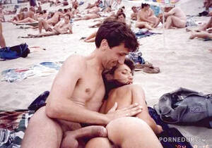 beach vintage sex - Vintage Public Sex On Nudist Beach - Porned Up!