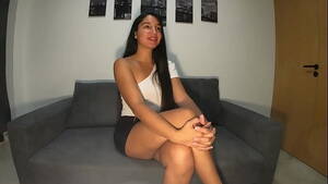 Argentino Porn Casting - Casting porno amateur a Lali una jovencita Argentina de 23 aÃ±os
