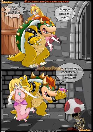 Latex Peach Porn - Bowsette Rescate Great Mario ( Princess Peach) | Porn Comics