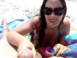 Mature Beach Suck - 