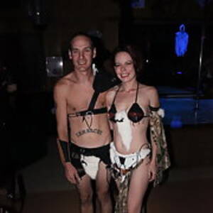halloween swinger party orgy - Jacq and I at a Halloween swinger party group sex fun in the club