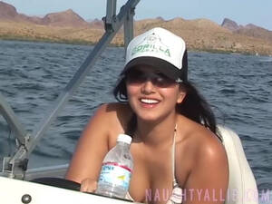 lake party fuck - Naughty girls gets fucked outside during a huge lake party. | Any Porn