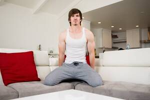 fat legs cum - Russian young stud Tyler Kodiak spreads his legs and jerks his fat young  cock to a massive hot boy cum fest â€“ Gay Porn Pics Galleries