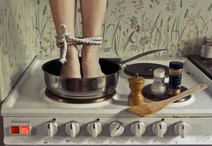 Cannibals Roasting Woman 3d Porn - cannibal cooking by ~zillz0rz on deviantART