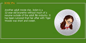 golf ball - Women linked to Tiger Woods