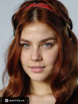 chubby redhead pussy - Sultry Teen German Chubby Redhead Works Out in Public with Asymmetric  Breasts and a Heart-Shaped Pussy | Pornify â€“ Free PremiumÂ® AI Porn