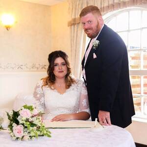 Bride Forced Porn - Stay classy: Bride and groom slated for simulating sex act in raunchy  official wedding photo - Daily Record