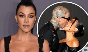 Kourtney Kardashian Blowjob Porn - Kourtney Kardashian dishes on 'crazy' sex fast with her fiance Travis  Barker | Daily Mail Online