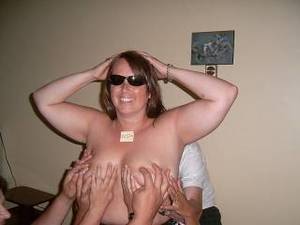 home beautiful tits - Bet everyone was enjoying grabbing her beautiful tits. Looks like