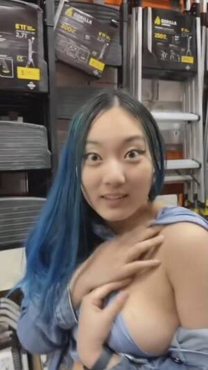 asian lynn xxx - what's the name of this blue hair asian?? - Skye Lynn #1458460 â€º  NameThatPorn.com