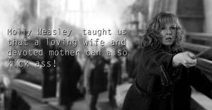 Molly Weasley Harry Potter Porn - Molly Weasley - 30 Things That Harry Potter Taught Us