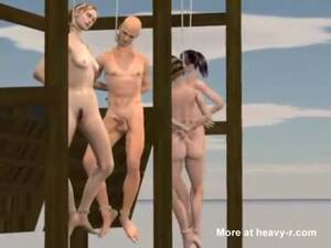 hanged naked cartoon video - Animated Hanging Asphyxia