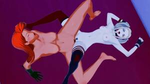 Cartoon Gonzo Lesbian Porn - Cartoon sluts with Big Boobs having wild Lesbian Sex