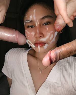 asian cock cum facial - More asian girls getting served cock - Cum Face GeneratorCum Face Generator