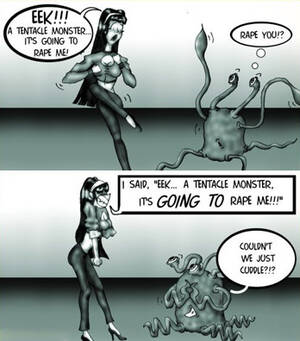 Forced Tentacle Sex Comics - Aren't You Going to Ravish Me? - TV Tropes