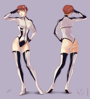 Mass Effect Kelly Porn - ME: Kelly Latex by Shunkaku - Hentai Foundry