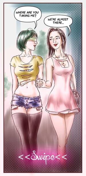 Blindfold Porn Comic - firepalette - Birthday Blindfold porn comic