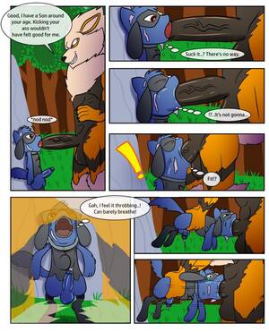 Furry Pokemon Porn Arcanine - Wet An Arcanine, Drench A Riolu comic porn | HD Porn Comics