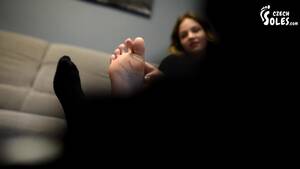 czech foot lick - Stockings POV teasing and feet denial (foot fetish,soles,czech soles, t! FEET  PORN - www.LOVELY-MILF.com Video - XFantazy.com