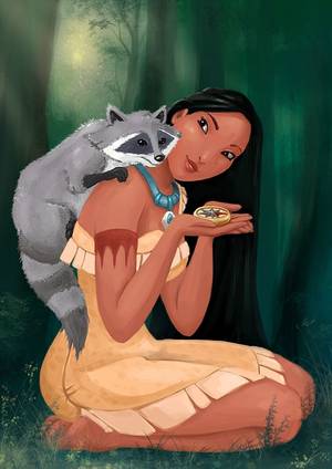 indian princess pocahontas nude ass - Pocahontas and Meeko by GummyInABox.deviantart.com More