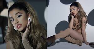Ariana Grande Real Porn Tape - Ariana Grande reveals steamy sci-fi inspired music video for 34+35 | Metro  News