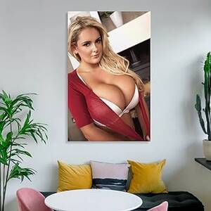 Katie Thornton - Female Star Art Posters Katie Thornton Big Boobs Posters Bikini Nudity (2)  Wall Art Paintings Canvas Wall Decor Home Decor Living Room Decor Aesthetic  20x30inch(50x75cm) Unframe-Style: Posters & Prints - Amazon.com