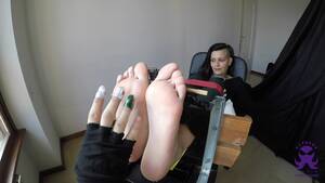 foot tickling in stocks - Octopus - First Time Eve - Feet in the Stocks - Soft and Ticklish Size 9