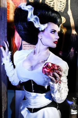 Costume Of Frankenstrin Brife Porn - Bride of Frankenstein costume