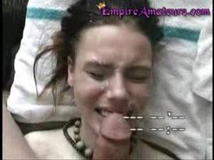 amateur facial cumshot animated - Teen Blowjob Then Cries When She Gets Blasted In face With Hot Cum The  Giggles - XVIDEOS.COM