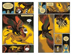 Lion King Furry Porn Snadwich - The initial battle is ferocious, full of sharp edges from the lion king's  crown of sharpened bones to the talons that scatter them. The eagle's  mighty wings ...