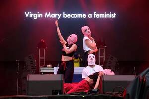 art pussy riot pregnant porn - Pussy Riot bandleader turned OnlyFans dominatrix wants to turn Putin 'into  ashes' - Daily Star