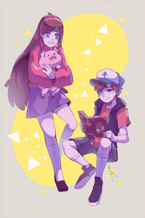 Mable Gravity Falls Waddles Porn - Gravity Falls,GF ÐÑ€Ñ‚,GF art,Dipper Pines,Mabel Pines,Waddles