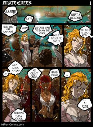 Lesbian Pirates - Pirate Queen Sex Comic | HD Porn Comics