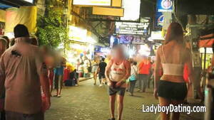 Bangkok Street Walk - 06 Walking Street Pattaya Ladyboy Bar Nightlife | xHamster