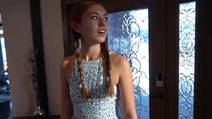 Cheating Redhead Teen - Boyfriend disturbs redhead teen from cheating on him